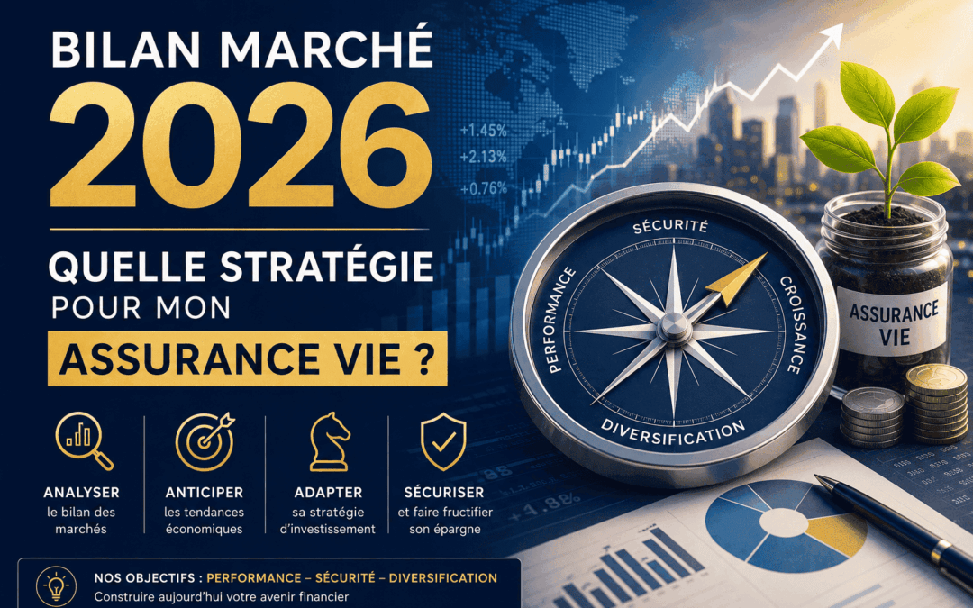 Bilan des marchés financiers 2026 et stratégie d'investissement en assurance vie